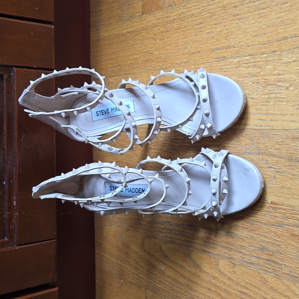 Steve Madden Studded Sandal Heels